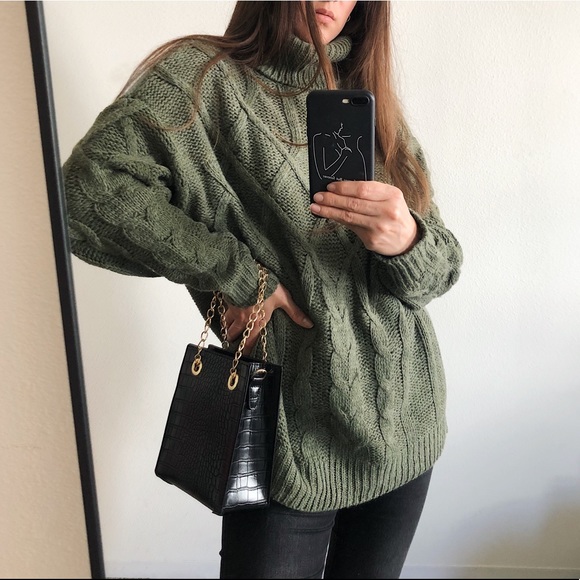 CHUNKY KNIT SWEATER - Picture 3 of 4